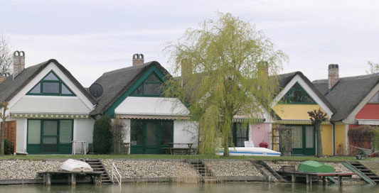 Haus im Seepark Weiden - Haustype S1 - Gartenansicht